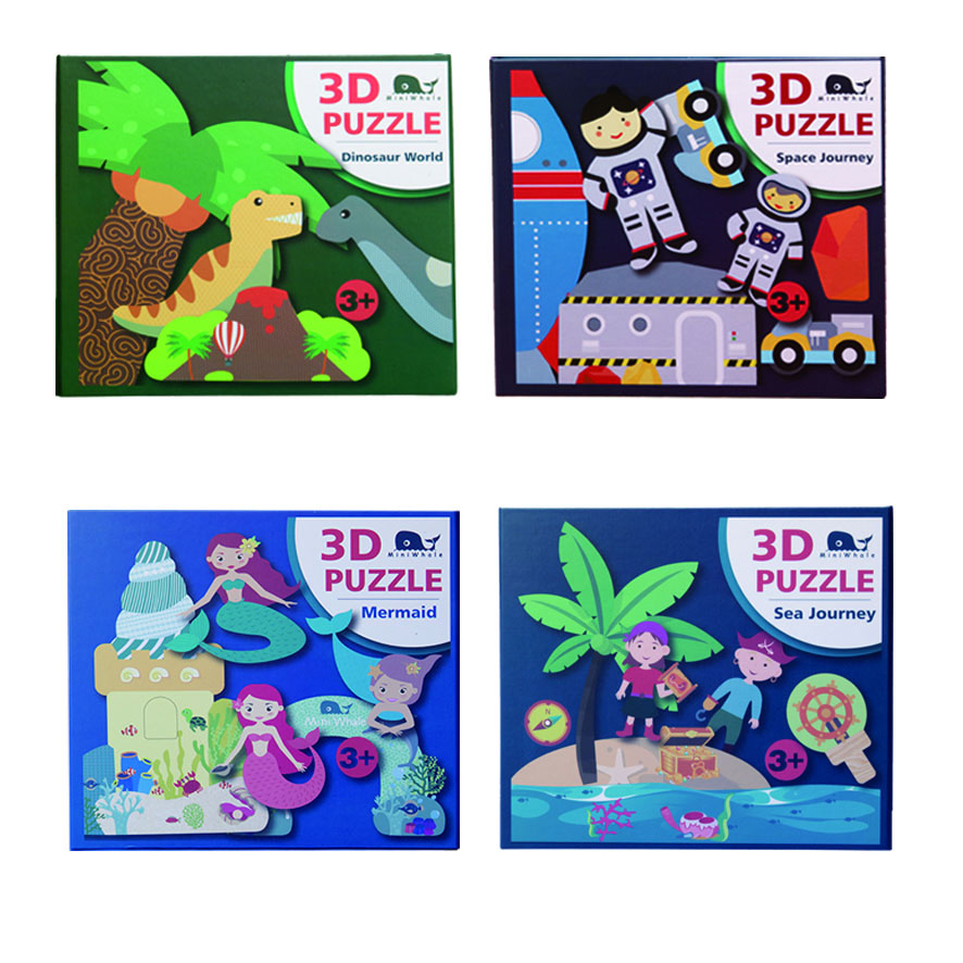 Puzzle 3D per Kid Factory