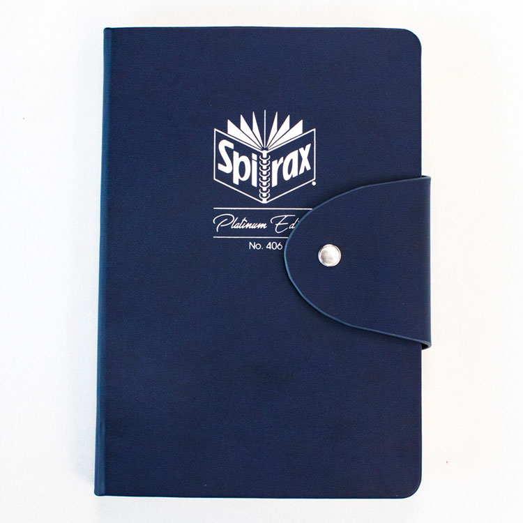 Notebook con copertina in pelle ricaricabile