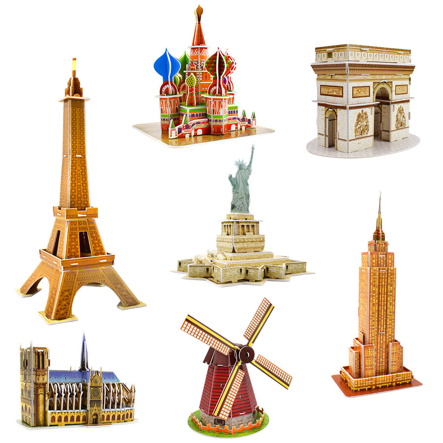 Puzzle 3D Building Campione gratuito