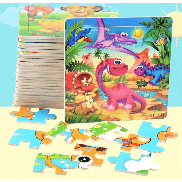 Puzzle di legno per bambini